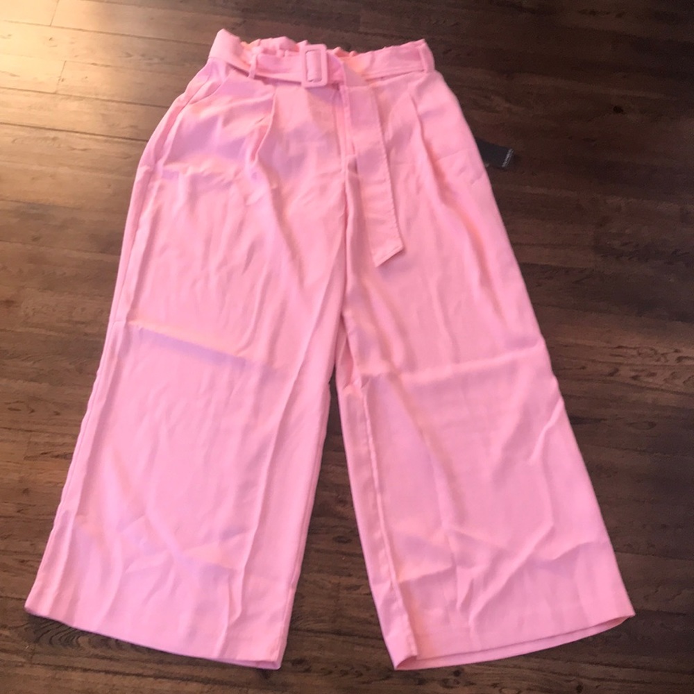 NWT Eloquii Wide Leg Pink Pants